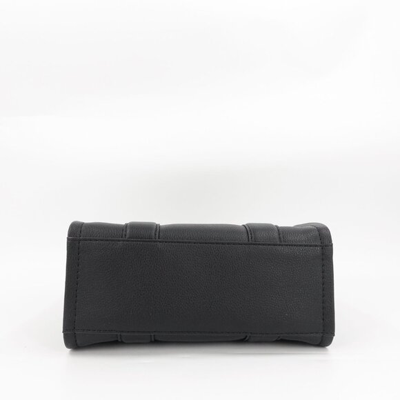 Marc Jacobs Women's The Small Leather Tote Bag Grainy Black OS - Picture 8 of 16